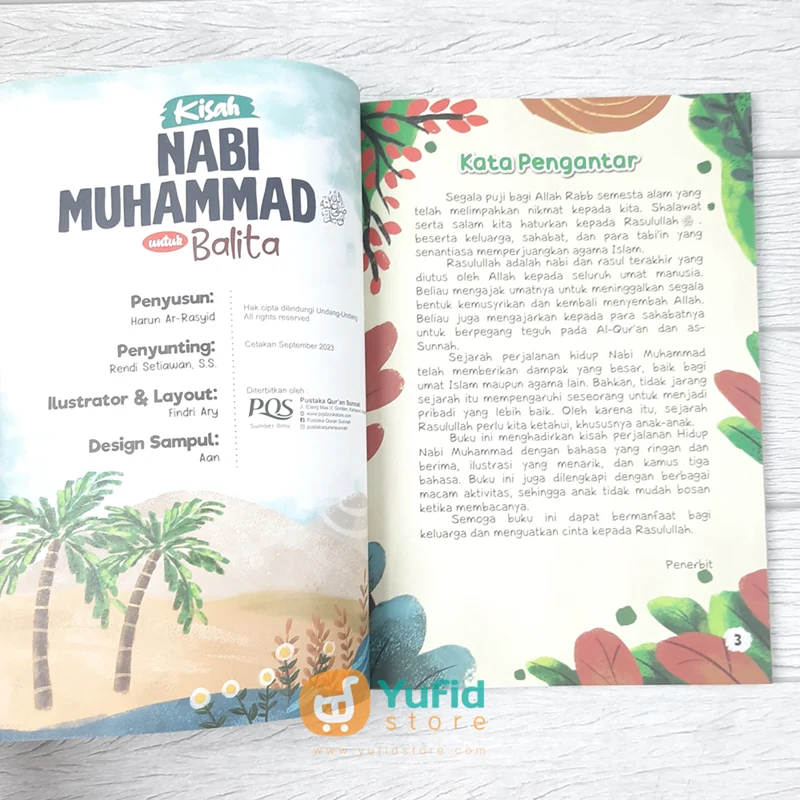 BUKU KISAH NABI MUHAMMAD UNTUK BALITA (PQS) - Image 3