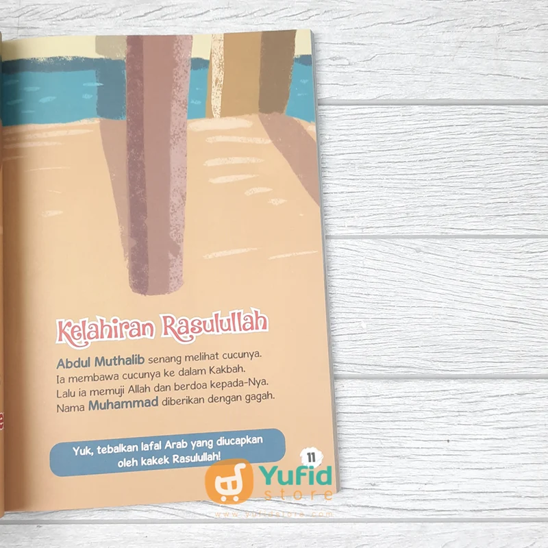 BUKU KISAH NABI MUHAMMAD UNTUK BALITA (PQS) - Image 7