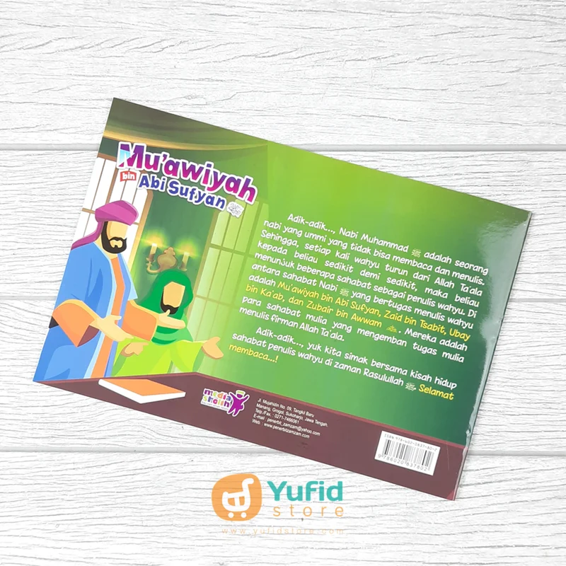 BUKU KISAH PENULIS WAHYU SERI 1 MUAWIYAH BIN ABI SUFYAN (MEDIA SHOLIH) - Image 2