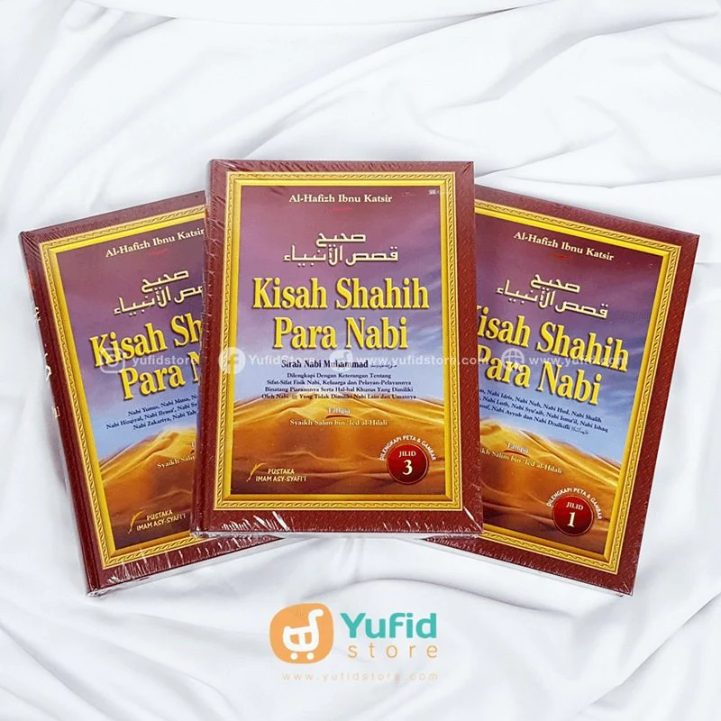 Buku Kisah Shahih Para Nabi 3 Jilid (Pustaka Imam Asy-Syafii) - Image 4