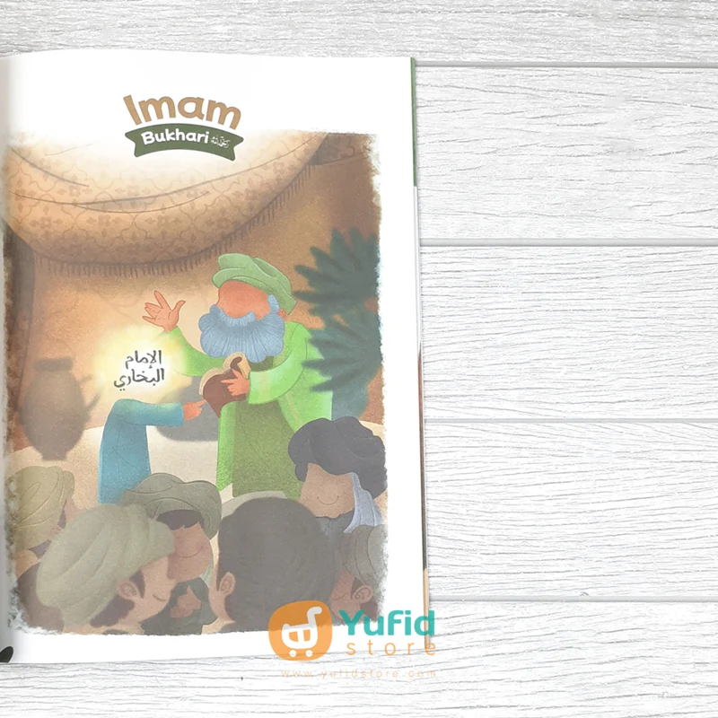 BUKU KISAH ULAMA BESAR SAAT KANAK-KANAK DALAM MENUNTUT ILMU (AHLAN) - Image 7