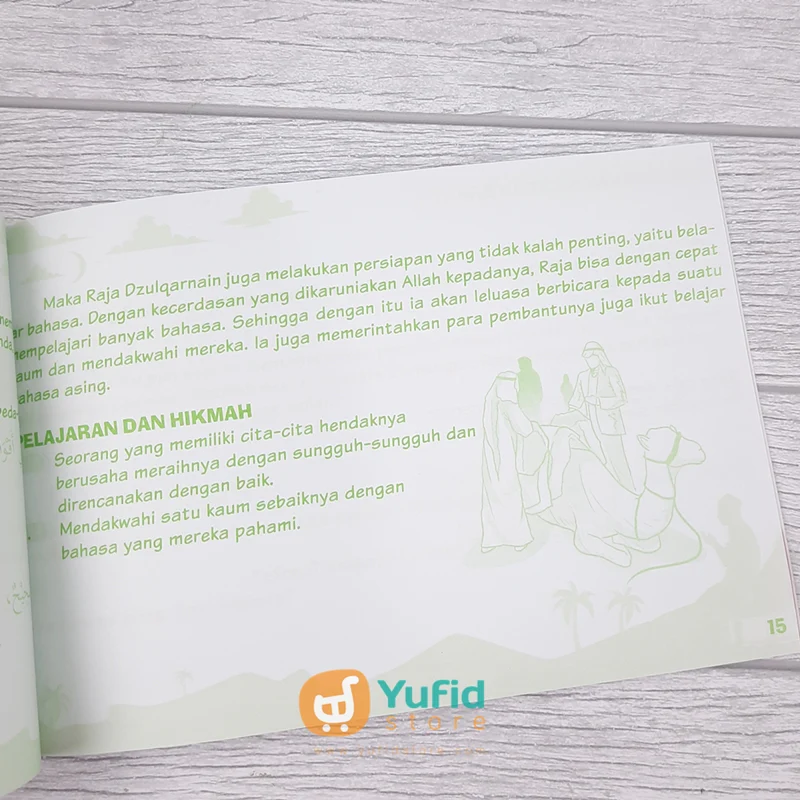 Buku Kisah Zulkarnain Dan Misteri Yajud Majud (As-Salam Kids) - Image 6