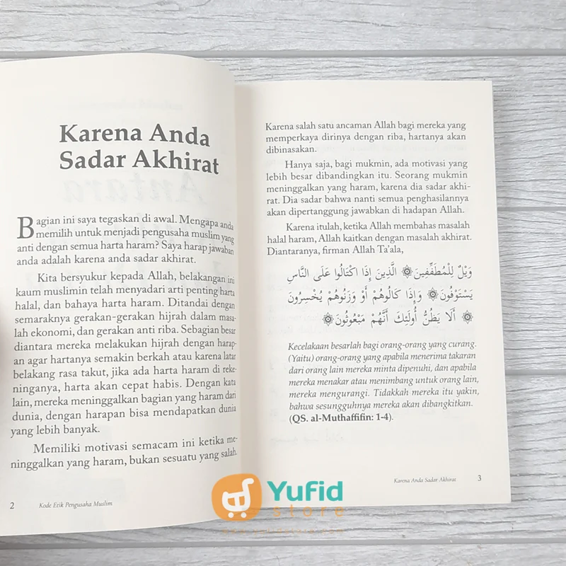Buku Kode Etik Pengusaha Muslim (Muamalah Publishing) - Image 6