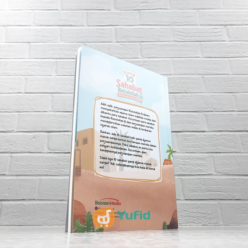 BUKU KOMIK 10 SAHABAT RASULULLAH YANG DIJAMIN MASUK SURGA (BACAAN MEDIA) - Image 2