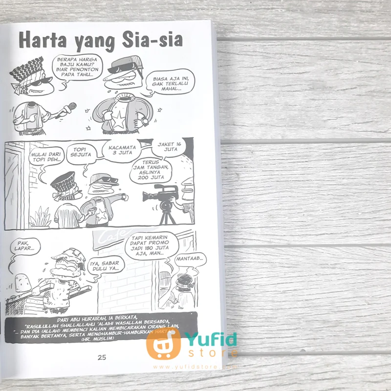 BUKU KOMIK HADIS 99 PESAN NABI JILID 1 (ONE GOD BELIEVER) - Image 7
