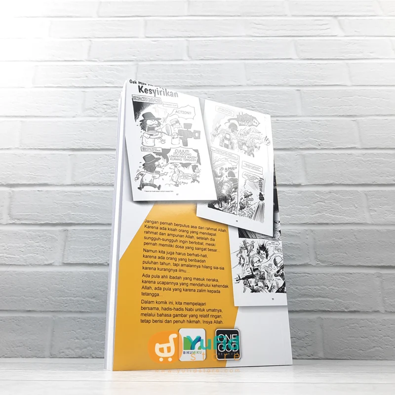 BUKU KOMIK HADIS 99 PESAN NABI SERI 3 (ONE GOD BELIEVER) - Image 2