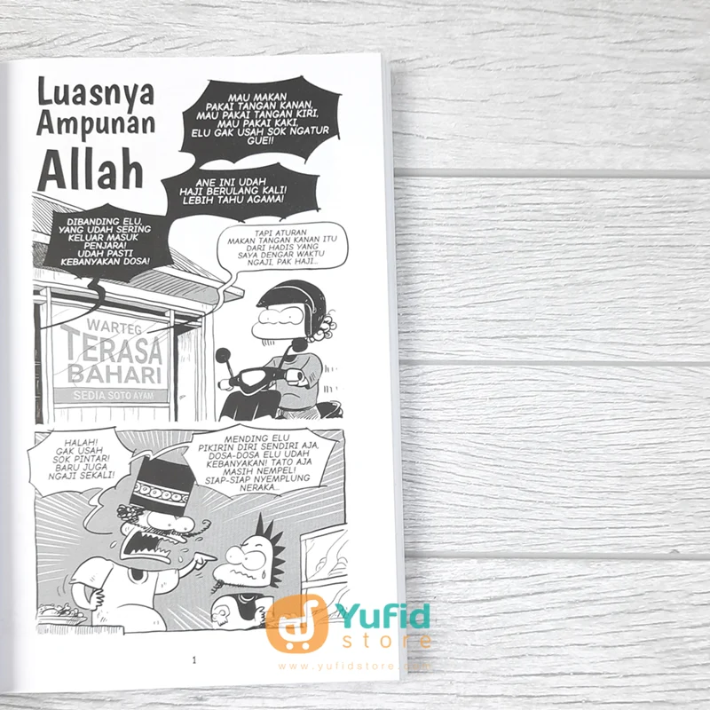 BUKU KOMIK HADIS 99 PESAN NABI SERI 3 (ONE GOD BELIEVER) - Image 4
