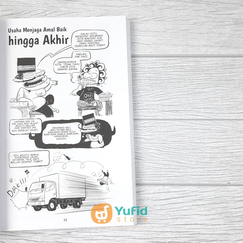 BUKU KOMIK HADIS 99 PESAN NABI SERI 3 (ONE GOD BELIEVER) - Image 5