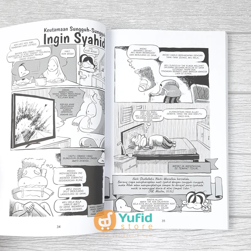 BUKU KOMIK HADIS 99 PESAN NABI SERI 3 (ONE GOD BELIEVER) - Image 7