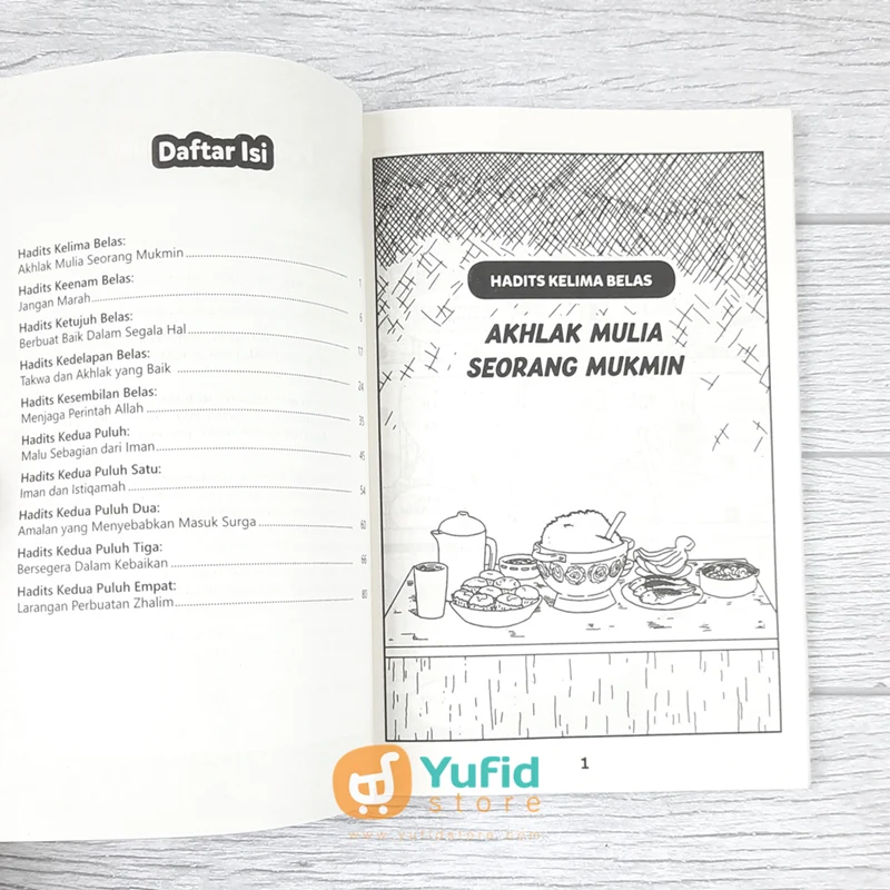 BUKU KOMIK HADITS ARBA‘IN AN-NAWAWI JILID 2 (PUSTAKA ARAFAH) - Image 4