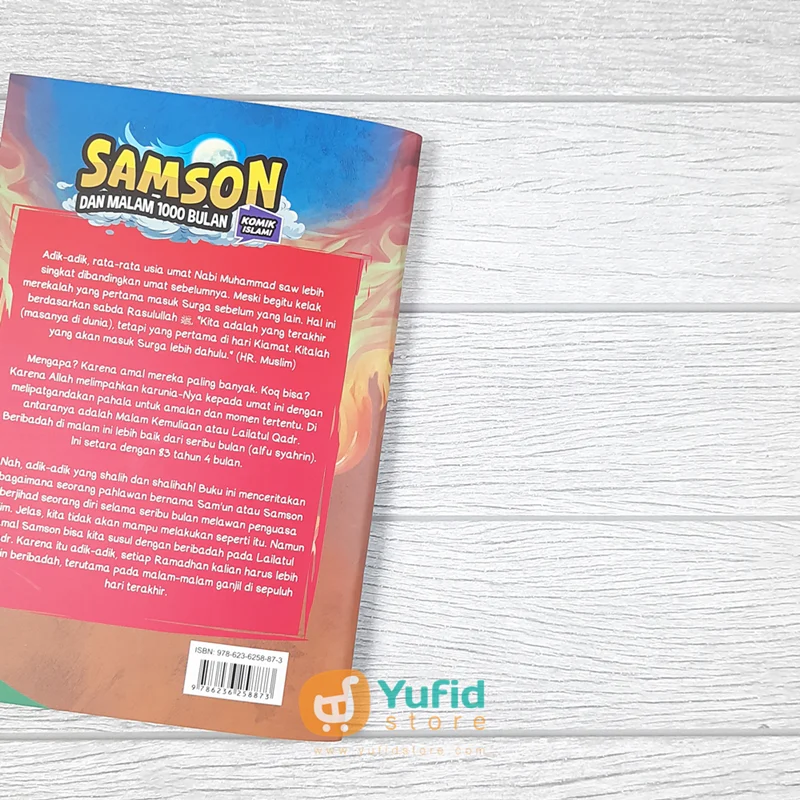 BUKU KOMIK ISLAMI SAMSON DAN MALAM 1000 BULAN (PUSTAKA ARAFAH) - Image 2