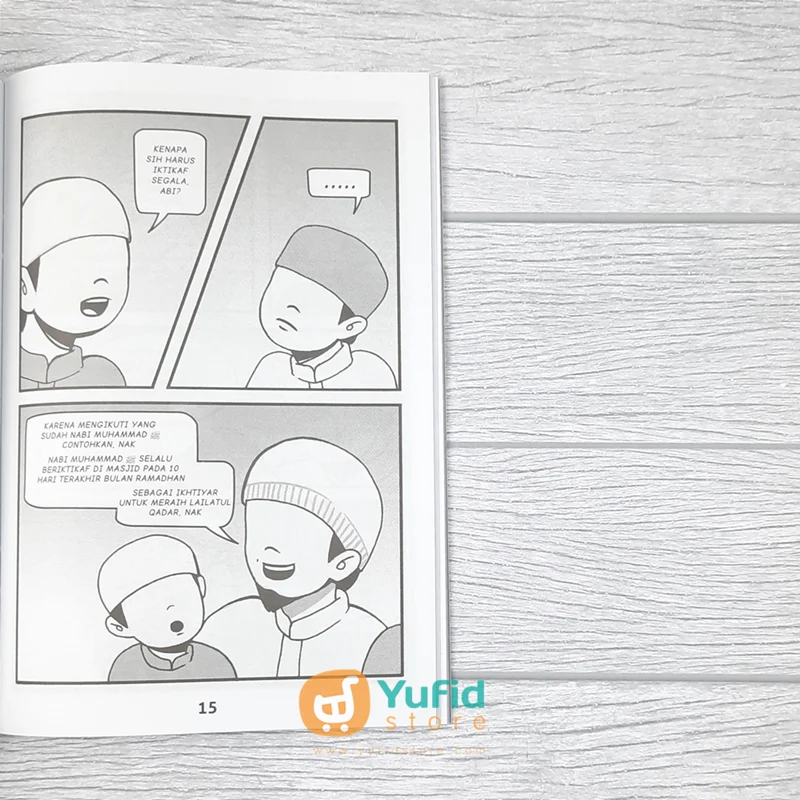 BUKU KOMIK ISLAMI SAMSON DAN MALAM 1000 BULAN (PUSTAKA ARAFAH) - Image 6