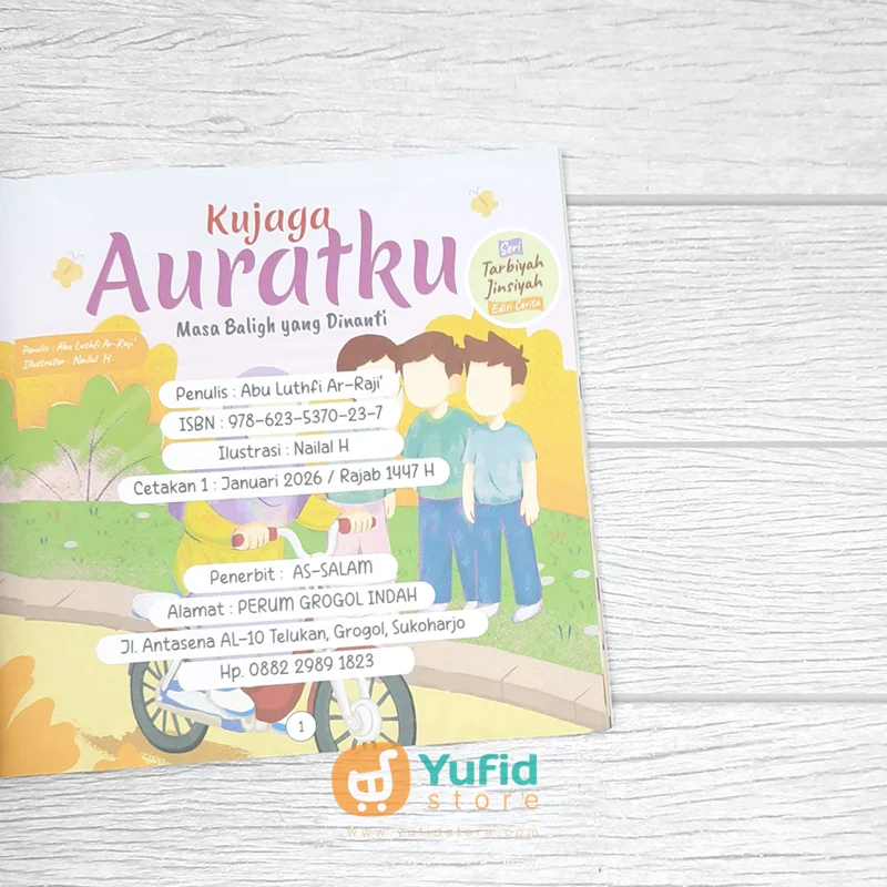 BUKU KUJAGA AURATKU MASA BALIGH YANG DINANTI (AS-SALAM KIDS) - Image 3
