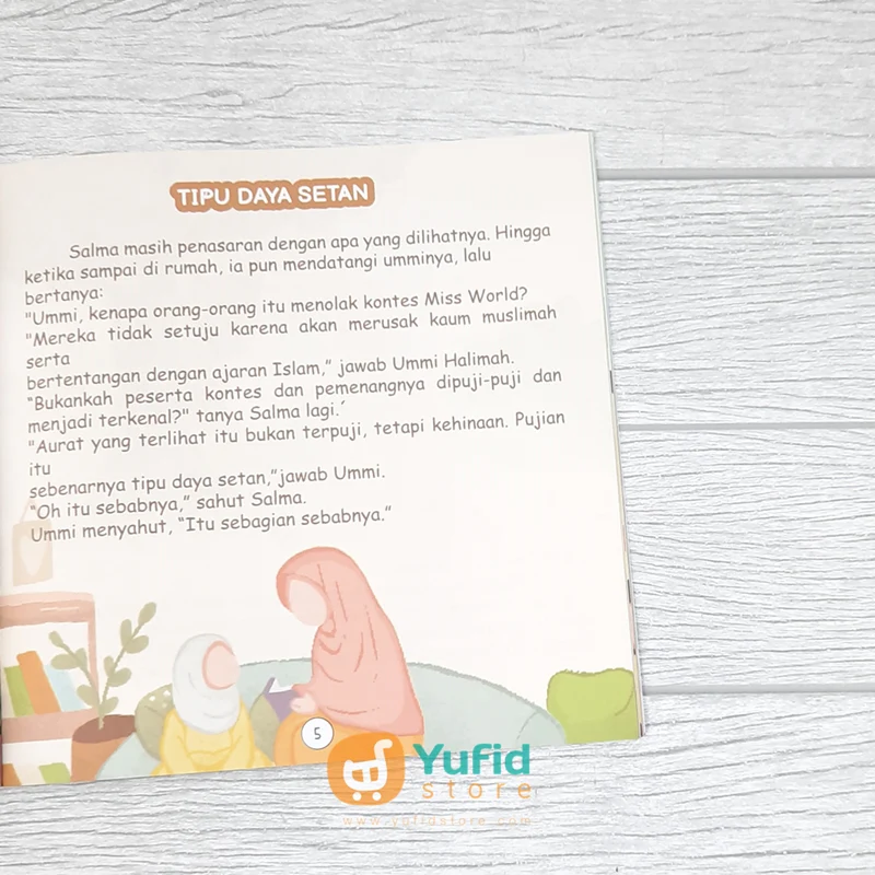 BUKU KUJAGA AURATKU MASA BALIGH YANG DINANTI (AS-SALAM KIDS) - Image 5