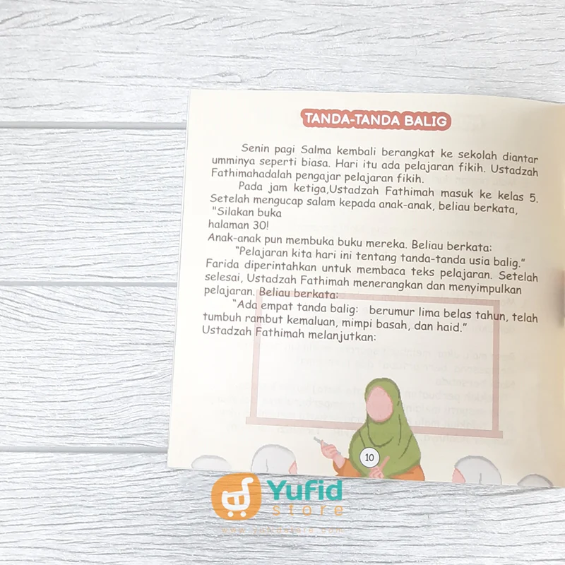 BUKU KUJAGA AURATKU MASA BALIGH YANG DINANTI (AS-SALAM KIDS) - Image 7