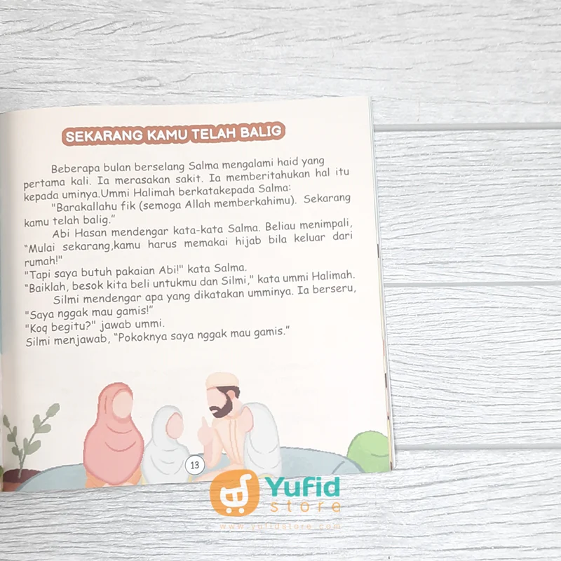 BUKU KUJAGA AURATKU MASA BALIGH YANG DINANTI (AS-SALAM KIDS) - Image 8