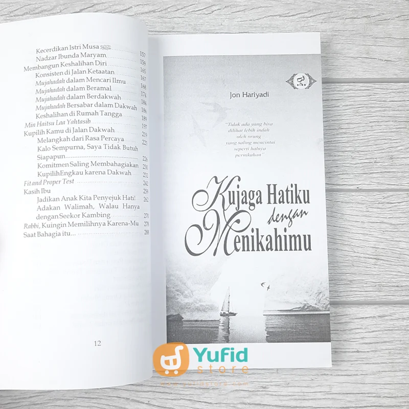 BUKU KUJAGA HATIKU DENGAN MENIKAHIMU (ELBA) - Image 5