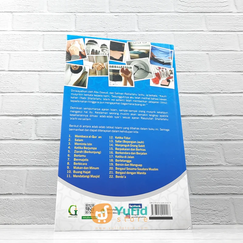 BUKU KUMPULAN ADAB ISLAMI ETIKA MUSLIM SEHARI-HARI (GRIYA ILMU) - Image 2