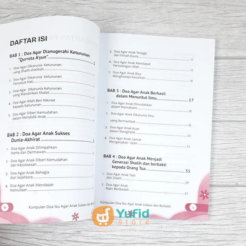 BUKU KUMPULAN DOA IBU AGAR ANAK SUKSES DAN BERBAKTI (PUSTAKA ILTIZAM) - Image 4