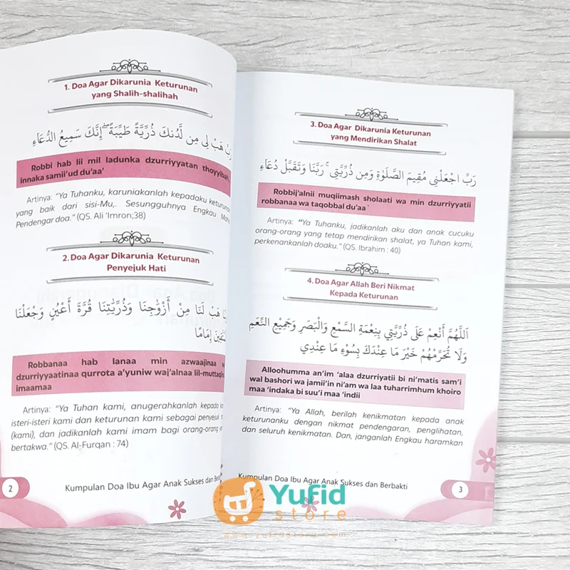 BUKU KUMPULAN DOA IBU AGAR ANAK SUKSES DAN BERBAKTI (PUSTAKA ILTIZAM) - Image 7