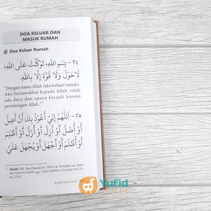 BUKU KUMPULAN DOA DARI AL-QURAN DAN AS-SUNNAH YANG SHAHIH (PUSTAKA IMAM ASY-SYAFII) - Image 8