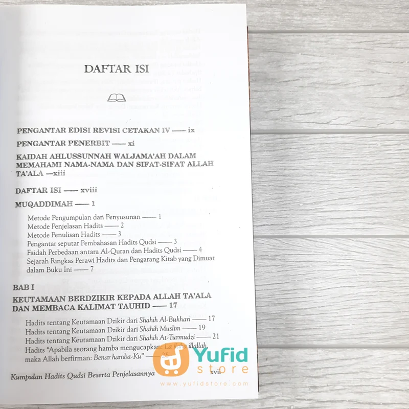 BUKU KUMPULAN HADITS QUDSI BESERTA PENJELASANNYA (DARUL MANAR) - Image 5