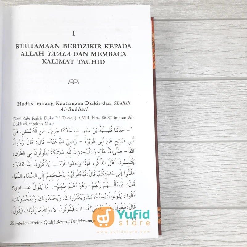 BUKU KUMPULAN HADITS QUDSI BESERTA PENJELASANNYA (DARUL MANAR) - Image 8