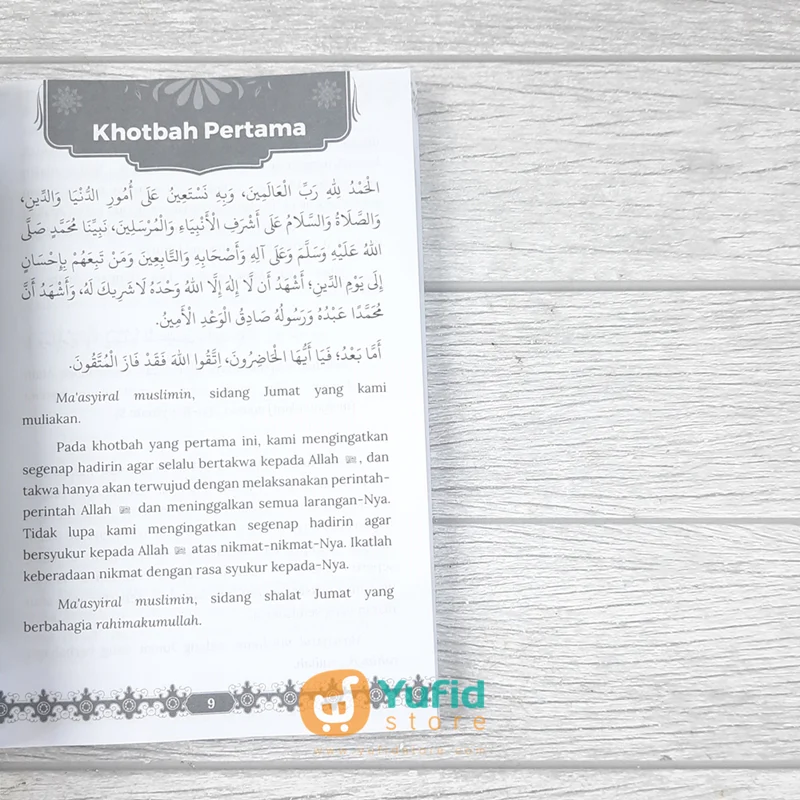 BUKU KUMPULAN KHOTBAH JUMAT PILIHAN 26 MATERI KHOTBAH (ATTUQA) - Image 7