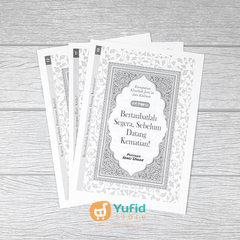 BUKU KUMPULAN KHUTBAH JUMAT DAN KULTUM JILID 1 (PUSTAKA IBNU UMAR) - Image 10