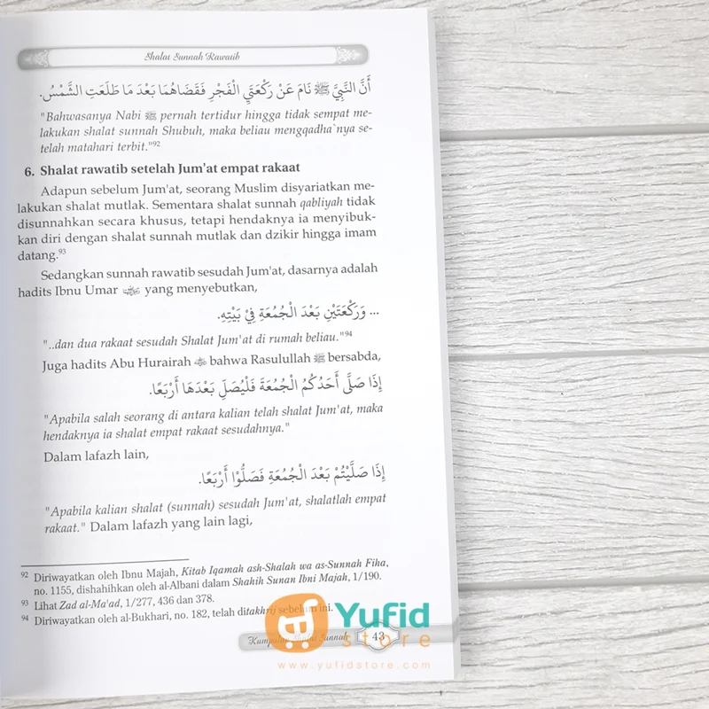 BUKU KUMPULAN SHALAT SUNNAH DAN KEUTAMAANNYA (DARUL HAQ) - Image 8