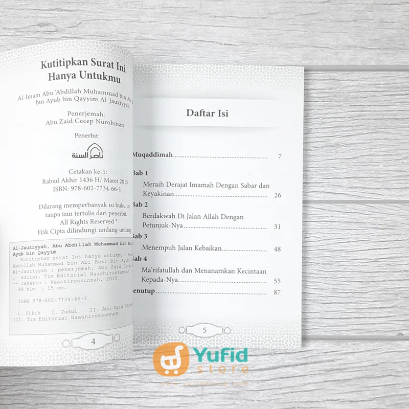 BUKU KUTITIPKAN SURAT INI HANYA UNTUKMU (NASHIRUSSUNNAH) - Image 3