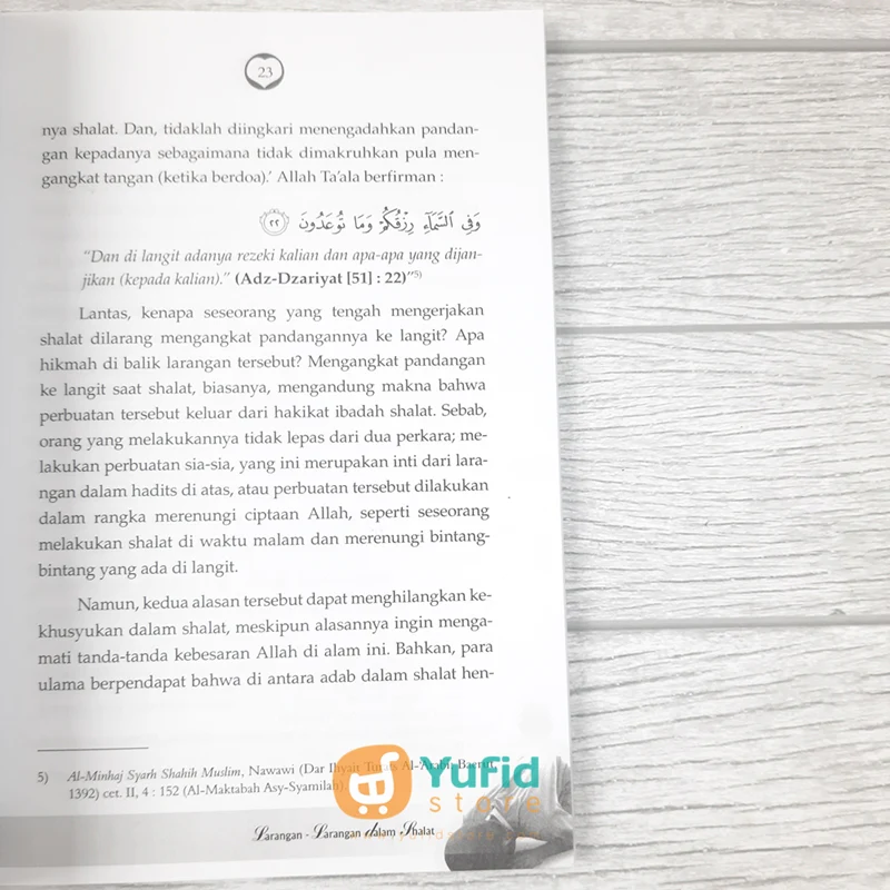 BUKU LARANGAN-LARANGAN DALAM SHALAT YANG SERING DILANGGAR (ZAM ZAM) - Image 7