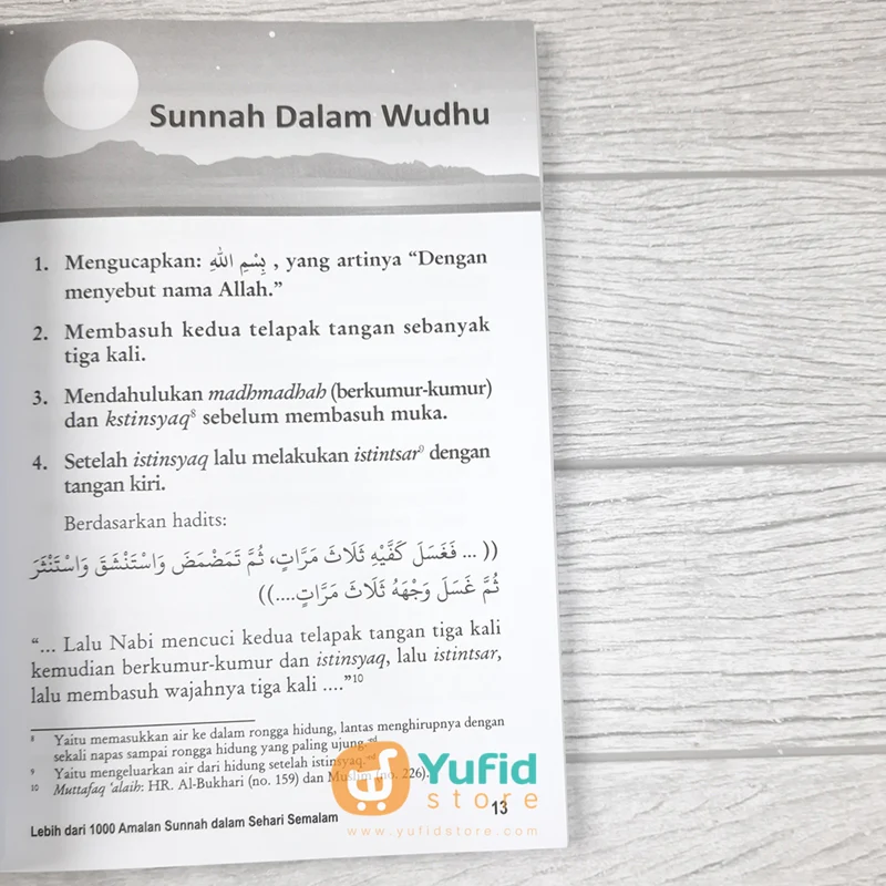 BUKU LEBIH DARI 1000 AMALAN SUNNAH DALAM SEHARI SEMALAM (PUSTAKA IMAM ASY SYAFII) - Image 8
