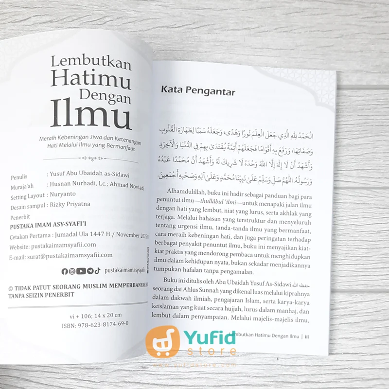 BUKU LEMBUTKAN HATIMU DENGAN ILMU (IMAM ASY SYAFII) - Image 3