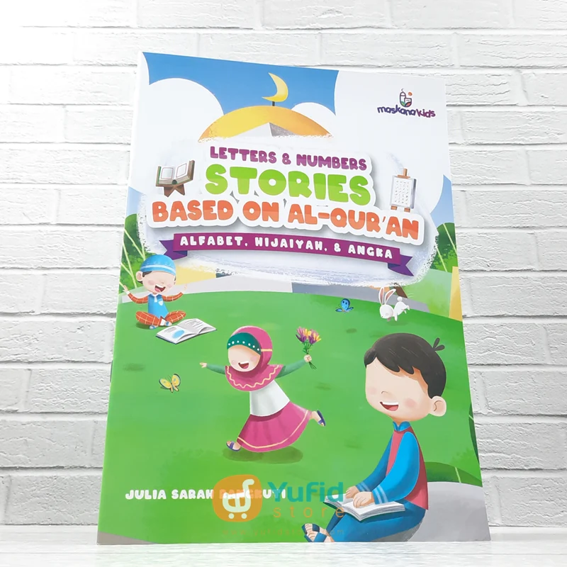 BUKU LETTERS & NUMBERS STORIES BASED ON AL-QUR'AN (MASKANA KIDS)