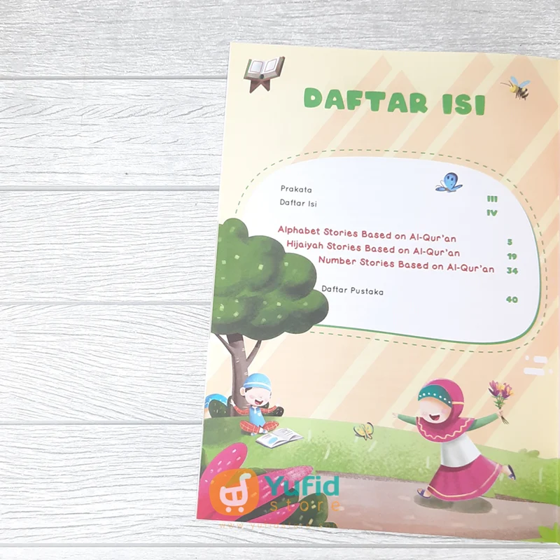 BUKU LETTERS & NUMBERS STORIES BASED ON AL-QUR'AN (MASKANA KIDS) - Image 4