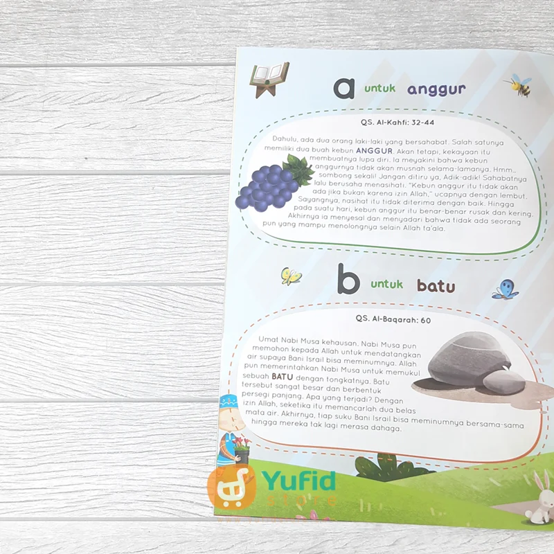 BUKU LETTERS & NUMBERS STORIES BASED ON AL-QUR'AN (MASKANA KIDS) - Image 5