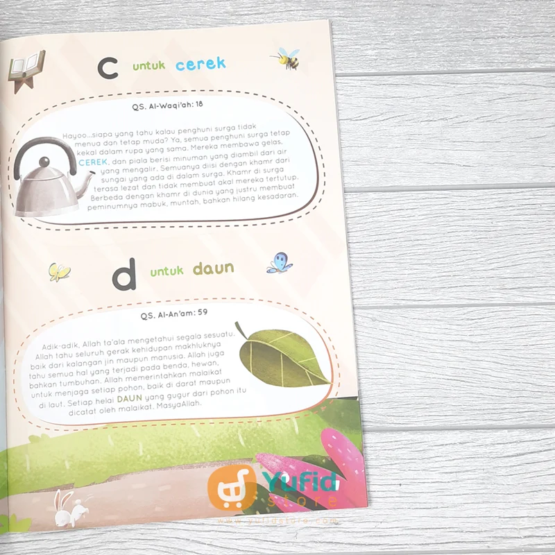 BUKU LETTERS & NUMBERS STORIES BASED ON AL-QUR'AN (MASKANA KIDS) - Image 6