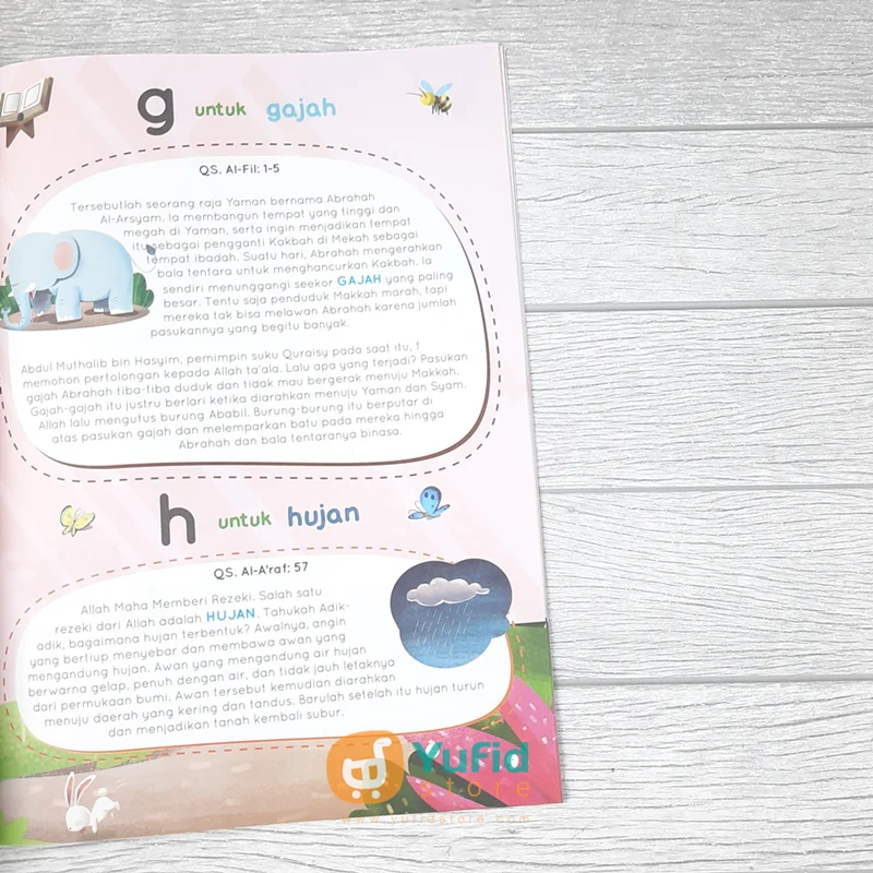 BUKU LETTERS & NUMBERS STORIES BASED ON AL-QUR'AN (MASKANA KIDS) - Image 7