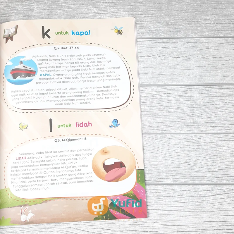 BUKU LETTERS & NUMBERS STORIES BASED ON AL-QUR'AN (MASKANA KIDS) - Image 8