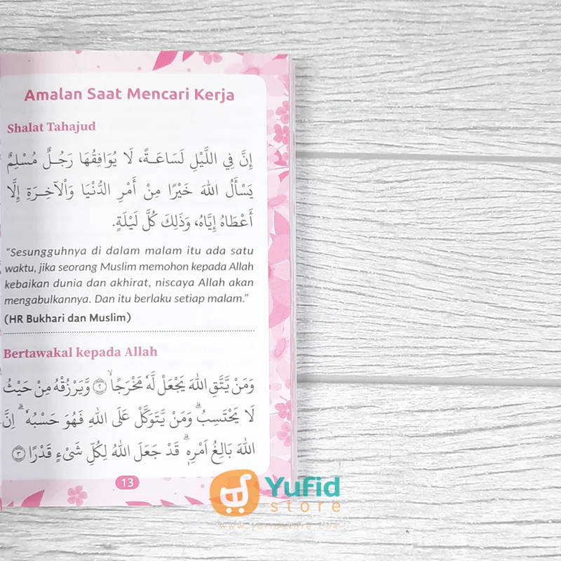 BUKU LIFE SOLUTION 7 AMALAN DAN DOA ISTIMEWA UNTUK MENGATASI MASALAH KEHIDUPAN (PQS) - Image 8