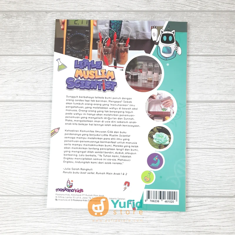 BUKU LITTLE MUSLIM SCIENTIST (MASKANA KIDS) - Image 2