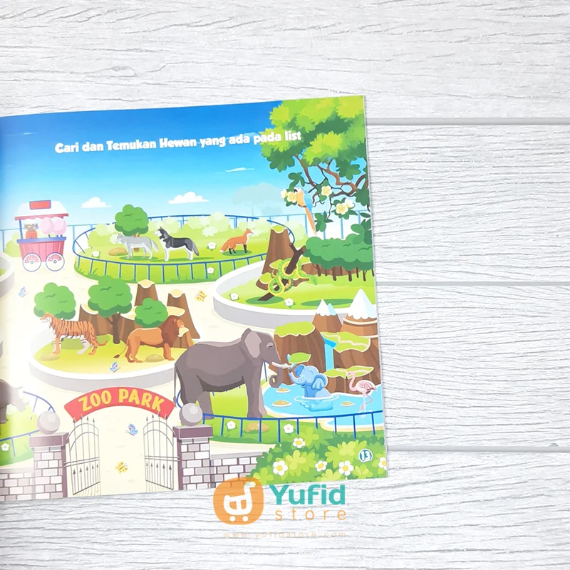BUKU LOOK AND FIND 100 KATA PERTAMAKU (ADZKIA BOOK) - Image 7