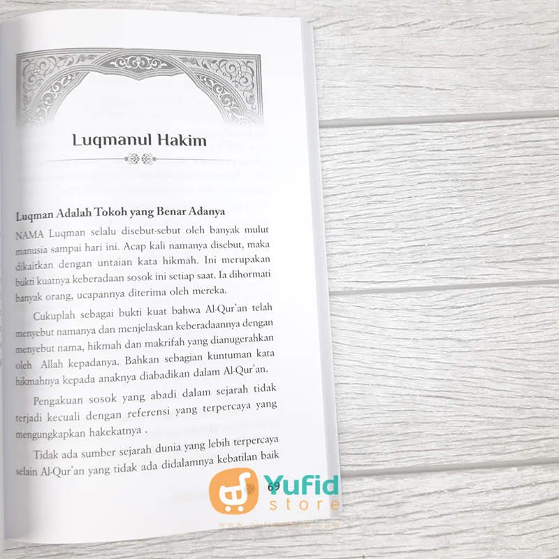 Buku Luqmanul Hakim Kisah Hidup Akhlak dan Hikmah (Pustaka Al-Kautsar) - Image 7