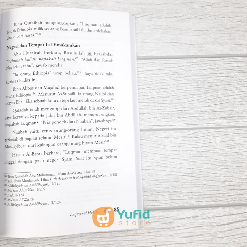 Buku Luqmanul Hakim Kisah Hidup Akhlak dan Hikmah (Pustaka Al-Kautsar) - Image 8