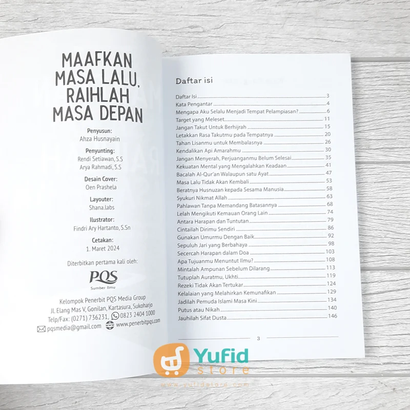 BUKU MAAFKANLAH MASA LALU RAIHLAH MASA DEPAN (PQS) - Image 3