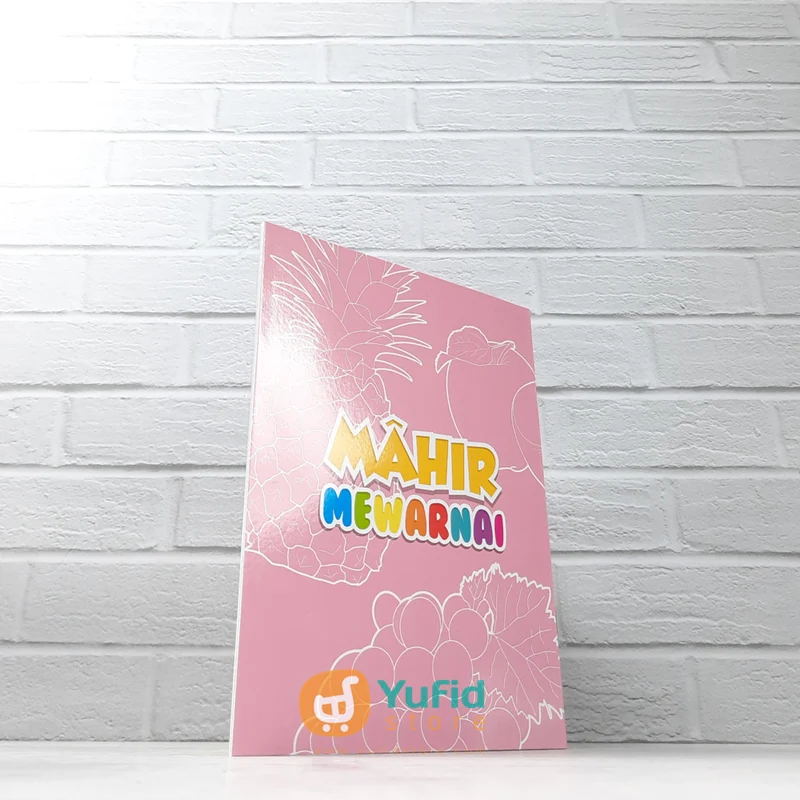 BUKU MAHIR MEWARNAI SAMBIL MENGENAL KOSAKATA BAHASA ARAB SERI BUAH-BUAHAN (DAAR ILMI) - Image 2