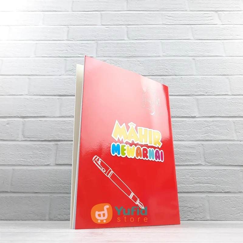 BUKU MAHIR MEWARNAI SAMBIL MENGENAL KOSAKATA BAHASA ARAB SERI PERALATAN SEKOLAH (DAAR ILMI) - Image 2