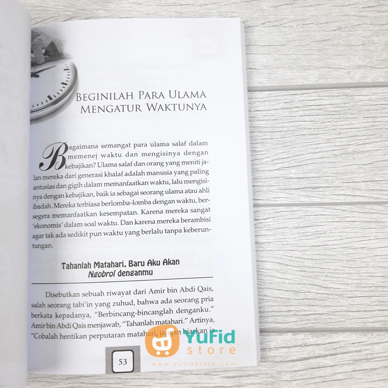 Buku Manajemen Waktu Para Ulama (Zam-Zam) - Image 10
