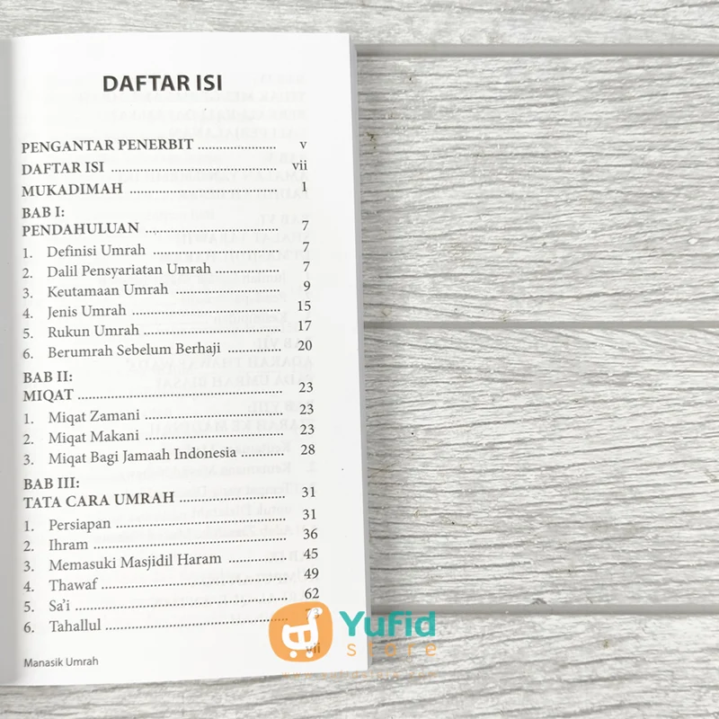 BUKU MANASIK UMRAH DAN DOA MENURUT AL-QURAN DAN AS-SUNNAH (PUSTAKA IMAM ASY-SYAFII) - Image 4